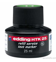 Edding HTK 25 Yeşil Fosforlu Kalem Yedek Mürekkebi