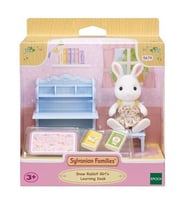 Sylvanian Families Kar Tavşan Kız ve Çalışma Masası 5679