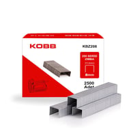 KOBB KBZ208 8mm 2500 Adet 200 Serisi Ağır Hizmet Tipi Zımba Teli