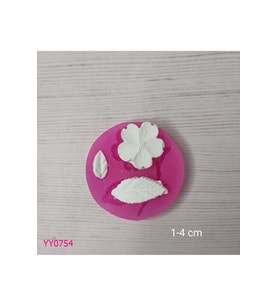 YY0754 Çiçek Yaprak Silikon Kalıp