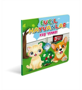 Evcil Hayvanlar Kuş Yuvası 3 Boyutlu