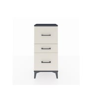 Arges Komodin 3 Çekmeceli 44x30x96 Antrasit-Aytaşı
