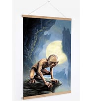 Simiyago, Lord, Of, The, Rings Kanvas Poster / Tablo - Papirüs ( Ahşap Askılı )