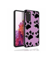 Samsung Galaxy S20 FE Uyumlu Kılıf Desenli Kamera Korumalı Parlak Zore Nora Kapak (Model 3)