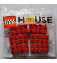 LEGO House 40297 6 Duplo Bricks