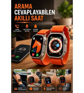 Uyku Ve Nabız Takipli, Wireless Şarjlı Akıllı Saat Android Ve İos Uyumlu
