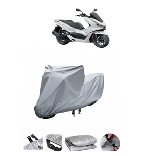 Honda PCX150  Gri Motosiklet Brandası ARKA ÇANTA UYUMLU DEĞİLDİR