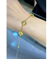 GOLD YONCA MİNİMAL ÇELİK BİLEKLİK KARARMAZ