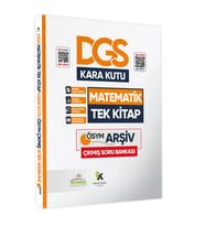 DGS Matematik Kara Kutu TEK KİTAP Dijital Çözümlü Konu Özetli ÖSYM Çıkmış Soru Bankası