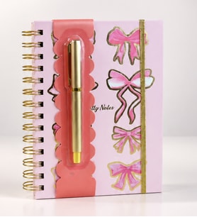 Kurdela Figürlü 160 Yaprak Çizgili + 1Sayfa Sticker Defter Tükenmez Kalem Set