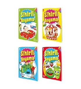 Sihirli Boyama (4 Kitap Takım)