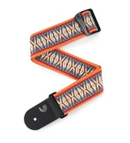 Planet Waves 50G08 Gitar Askısı Hootenanny Style (5 cm)  Retro Tarz - Renkli Dokuma - 60'lar Stili