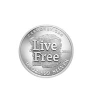 AgaKulche Özgür Libertas 2022 Gümüş Sikke Coin