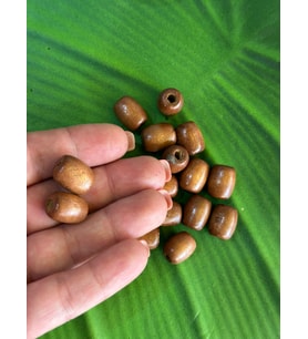 1.5 CM 20 ADET AHŞAP BAMBU TOMBUL TAKI BONCUĞU