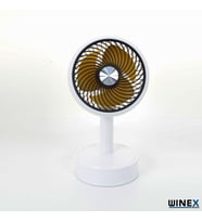 Winex Mini Taşınabilir Portatif Fan 3 Kademeli Vantilatör Beyaz