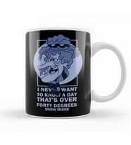 Snow Miser Quotes Kupa Bardak Porselen