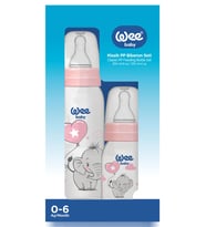 Wee Baby Klasik PP Biberon Seti 2'li - Pembe