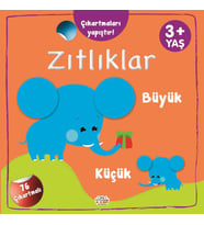 Çıkartmaları Yapıştır-Zıtlıklar (Büyük-Küçük)
