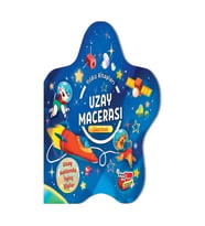 Çıkartmalı Yıldız Kitapları Serisi - Uzay Macerası