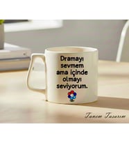 Transparan - Lüks Kupa Kahve Çay Fincanı Hediye Kupa Ofis ve Ev Için Dekoratif Şık Bardak