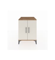 Kronos Komodin Tek Raflı 2 Kapaklı 60x59x80 Çam-Aytaşı