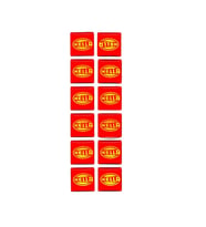 Hella Damla Sticker 2 Cm Genişliğinde 12'li Far Iç Dekor Için Hella Damla Sticker