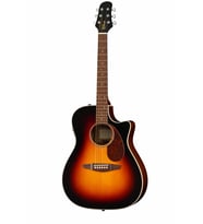 Fender California Debut Redondo CE Dreadnought Ceviz Klavye 2 Ton Sunburst Elektro Akustik Gitar