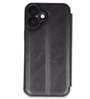 iPhone 16 Plus Kılıf Flip Cover - Siyah