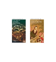 Zaman Makinesi Bir Buluş + Geriye Bakış 2000’den 1887’ye- 2 Kitap Set - Iş Bankası Özel Set Zaman Ma