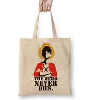 One Piece Luffy Mugiwara Bez Çanta Uzun Saplı