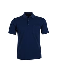Erkek Polo Yaka Tişört Pamuklu Normal Kesim RAR00864 (INDIGO-LACIVERT)