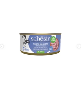 Schesir Ton Balıklı ve Ringa Balıklı Jöle Içerisinde Konserve Kedi Maması 140gr