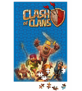 Clash of Clans Infinite War Puzzle 240 Parça Yapboz