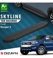 Ford Ranger 3 Skyline Siyah Yan Basamak 203 Cm 2012-2022 A+ Kalite