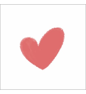 Kalp Sticker Duvar Sticker 20x20 CM