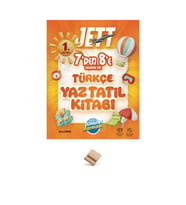 Ünlüler Karması LGS JETT 7'den 8'e Türkçe Yaz Tatili Kitabı + Telefon Standı