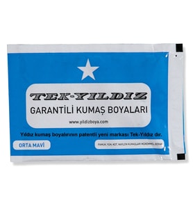 24 - Kumaş Boyası Mavi Orta 11 Gr
