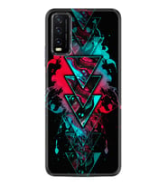 Vivo Y20 Kılıf Silikon Desen Özel Seri Down 1719