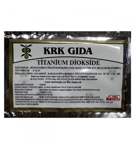 Gıda Boyası Toz Beyaz Renklendirici 9 Gr
