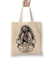 Santa Muerte Bez Çanta Uzun Saplı