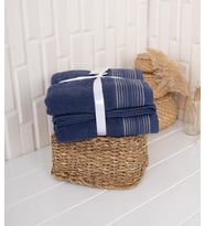 %100 Pamuk İkili 70x140 cm Banyo Havlu Seti Baveno (02)