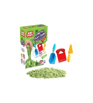 Art Craft Aksesuarlı Yeşil Kinetik Oyun Kumu 1000 gr