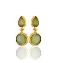 Kadir Jewellery 22 Ayar Altın Kaplama Vintage Küpe -El İşçiliği Ve Hipoalerjenik Küpe