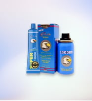 Super Viga150000 Ozel Mavi Sprey ve Krem Gecikme etkili Set