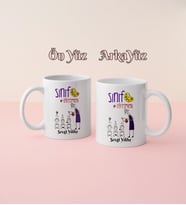 Sınıf Öğretmeni Kişiye Özel Kupa Bardak