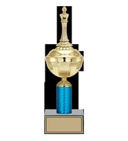 ODAK KUPA - Figürlü Kupalar - Satranç Figürlü Kupalar FG-051 C - 34 cm