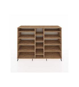 Kronos Dolap 11 Raflı  220x59x163 Çam-Çam