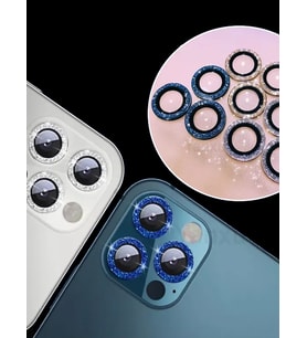 BİNANO IPHONE 12 PRO MAX DIAMOND SİYAH CAMERA KORU