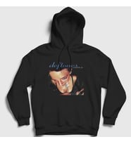 Presmono Unisex Siyah Around The Fur Deftones Kapüşonlu Sweatshirt 457460tt