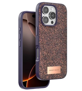 Iphone 16 Bright Simli Kapak - Derin Mor